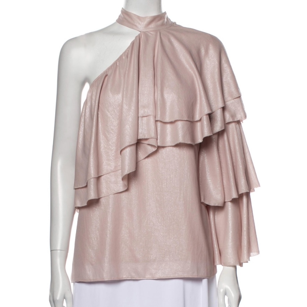 Parker Halterneck Long Sleeve Blouse